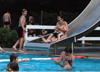 Rutschen im Ummelbad